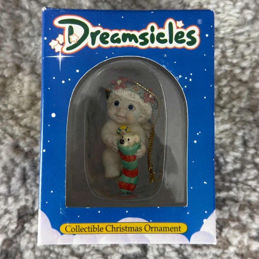 Vintage 1995 Dreamsicles Christmas Ornament Hang My‎ Stocking